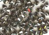 25 4mm Metallic Light Gold 2x Swarovski Bicone Beads