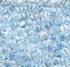 25 4mm Blue Shade Crystal Swarovski Bicone Beads