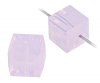 2 6mm Rose Water Opal Swarovski Cube Beads
