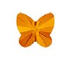 1 8mm Tangerine Swarovski Butterfly Bead