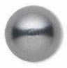 10 10mm Dark Grey Swarovski Pearls