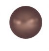 10 10mm Velvet Brown Swarovski Pearls