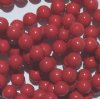 25 6mm Red Coral Swarovski Pearls