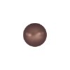 25 6mm Velvet Brown Swarovski Pearls