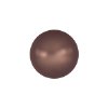 25 8mm Velvet Brown Swarovski Pearls