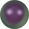 25 4mm Iridescent Purple Swarovski Pearl Beads