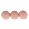 25 4mm Pink Coral Swarovski Pearls