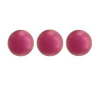 25 6mm Mulberry Pink Swarovski Pearl Beads 