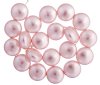 1 12mm Rosaline Swarovski Coin Pearl Bead