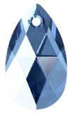 1 16mm Light Sapphire Swarovski Pear Drop