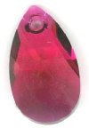 22mm Ruby Swarovski Pear Drop