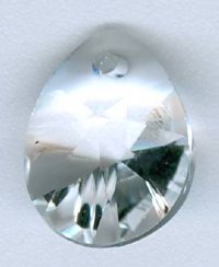 1 12mm Crystal Swarovski Mini Pear Drop Pendant