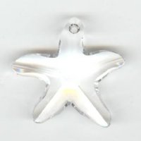 1 28mm Crystal Swarovski Starfish