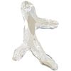 1 40mm Silver Shade Swarovski Coral Branch