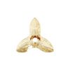 1 20mm Crystal Golden Shadow Swarovski Orchid Pendant