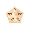 1 30mm Swarovski Golden Shadow Lotus Pendant