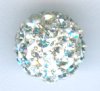 1 8mm Swarovski Crystal and Resin Pave Bead