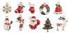 Set of 10, Gold Swe...