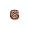 1, 7.5x5.5mm TierraCast Antique Copper Flower Nugget Bead
