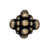 1 8.5mm TierraCast Brass Oxide Pamada Bead