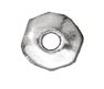 10 5mm TierraCast Silver Heishi Nugget Beads
