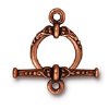 1 14mm TierraCast Antique Copper Heirloom Toggle