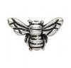 1, 10x16mm Anitque Silver TierraCast Honey Bee Bead