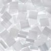 TL0037 5.2 Grams Whilte Satin Silk Two Hole Miyuki Tila Beads