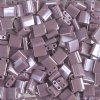 TL0437 5.2 Grams Opaque Chocolate Brown Lustre Two Hole Miyuki Tila Beads