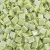 TL0439 5.2 Grams Opaque Chartreuse Lustre Two Hole Miyuki Tila Beads