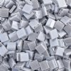 TL0443 5.2 Grams Opaque Silver Gray Lustre Two Hole Miyuki Tila Beads