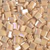 TL0488 5.2 Grams Opaque Pear AB Lustre Two Hole Miyuki Tila Beads
