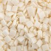 TL0491 5.2 Grams Opaque Ivory Two Hole Miyuki Tila Beads