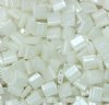 TL0512 5.2 Grams Opaque White Glazed Two Hole Miyuki Tila Beads