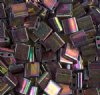 TL1893 5.2 Grams Plum Gold Metallic Lustre Two Hole Miyuki Tila Beads