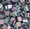 TL1898 5.2 Grams Opaque Light Purple AB Two Hole Miyuki Tila Beads