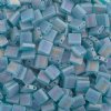 TL2405FR 5.2 Grams Transparent Matte Turquoise Green AB Two Hole Miyuki Tila Beads