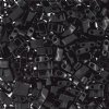 TLHC-0401 5.2 Grams Opaque Black Half Cut Two Hole Miyuki Tila Beads