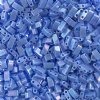 TLHC-0483 5.2 Grams Opaque Lapis Blue AB Half Cut Two Hole Miyuki Tila Beads