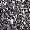 TLHC-0194 5.2 Grams Palladium Plated Half Cut Two Hole Miyuki Tila Beads