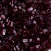 TLHC-0304 5.2 Grams Transparent Dark Red Lustre Half Cut Two Hole Miyuki Tila Beads