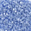 TLHC-0446 5.2 Grams Opaque Lapis Blue Lustre Half Cut Two Hole Miyuki Tila Beads