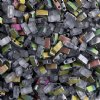 TLHC-4557 5.2 Grams Matte Crystal Vitrail Half Cut Two Hole Miyuki Tila Beads