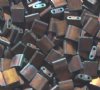 TL2005 5.2 Gram Matte Metallic Dark Raspberry Two Hole Miyuki Tila Beads