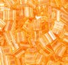TL0132 5.2 Grams Transparent Light Amber Two Hole Miyuki Tila Beads