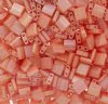 TL0596 5.2 Grams Opaque Peach AB Two Hole Miyuki Tila Beads