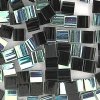 TL4555 5.2 Grams Jet AB Two Hole Miyuki Tila Beads