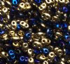 TB-02022 - 10 Grams California Blue 2.5x5mm Preciosa Twin Beads