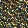 TB-02021 - 10 Grams California Meadow 2.5x5mm Preciosa Twin Beads