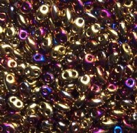 TB-02020 - 10 Grams California Violet 2.5x5mm Preciosa Twin Beads